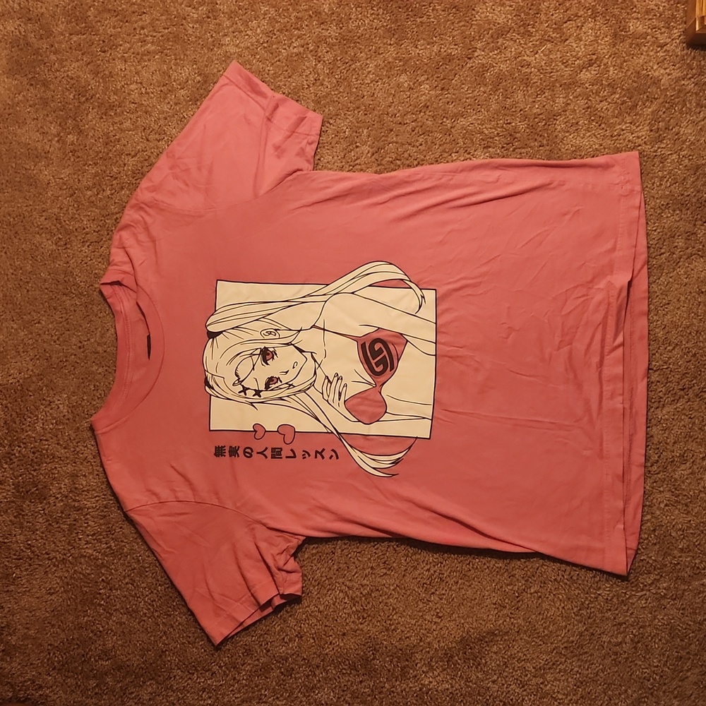 Large Pink Gamer Supps Shirt